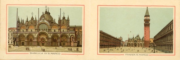 12 lithographs in envelope Venezia Venice Veneto