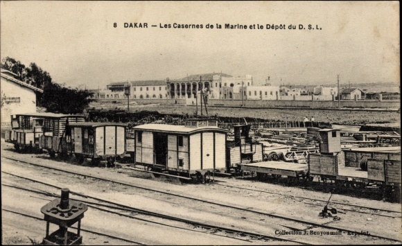 KP Dakar Senegal, Les Casernes de la Marine et le Depot du DSL