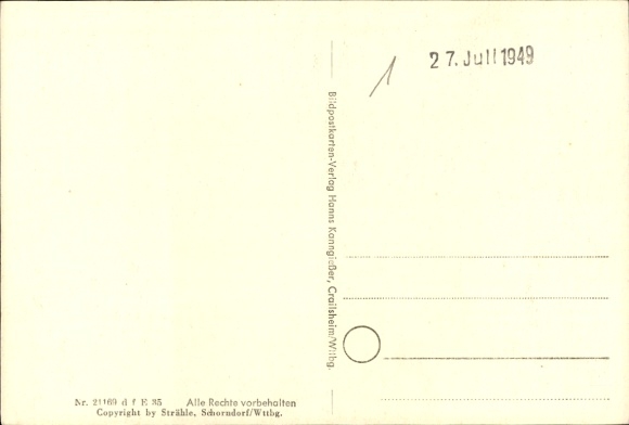 Postcard Ruit Ostfildern in Baden, aerial photograph