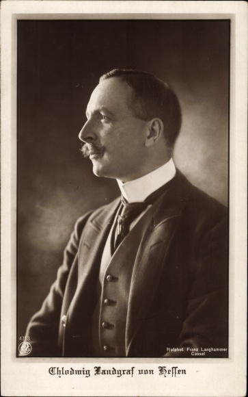 Postcard Landgraf Clodwig von Hessen, Portrait, NPG 4713