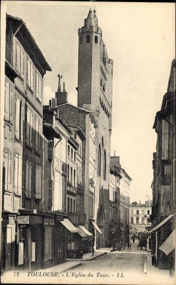 Ak Toulouse Haute Garonne, L'Eglise du Taur