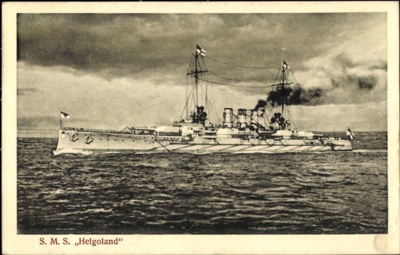 Niemiecki okręt wojenny Ak, SMS Helgoland, Marynarka Cesarska
