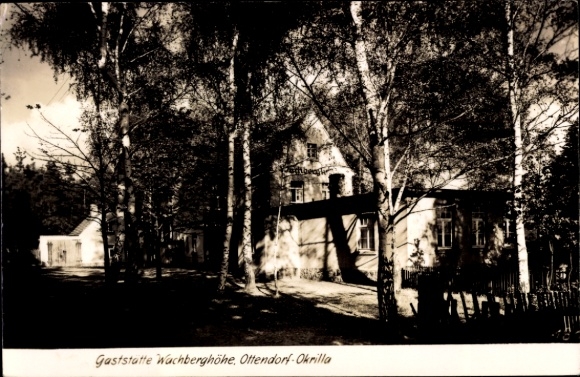 Ak Ottendorf-Okrilla im Kr. Bautzen, Gaststätte Wachberghöhe
