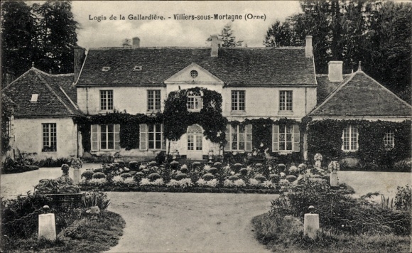 CPA Villiers sous Mortagne Orne, Logis de la Gallardière