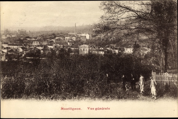Ak Montlignon Val d’Oise, Vue Générale