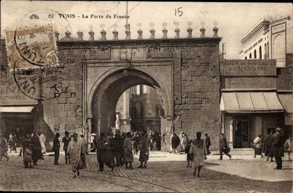 10 alte Ak Tunis in Tunesien, verschiedene Ansichten