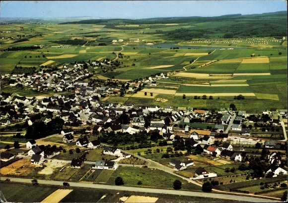 PC Kell am See Rhineland Palatinate, aerial photo of the place