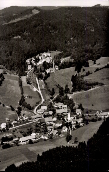 Ak Bolsterlang in Allgäu, luchtfoto