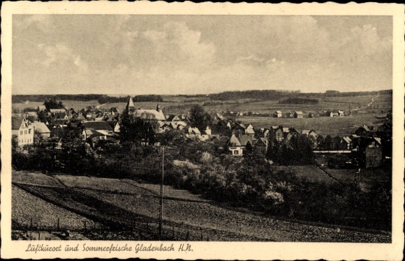 PC Gladenbach Hesse, view of the town
