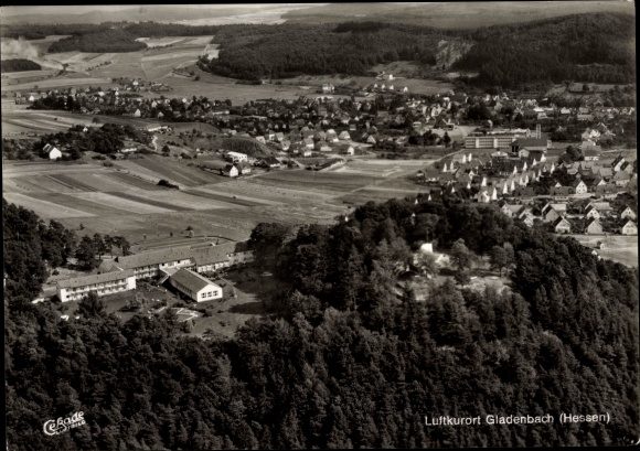 PC Gladenbach Hessen, aerial photo of the place