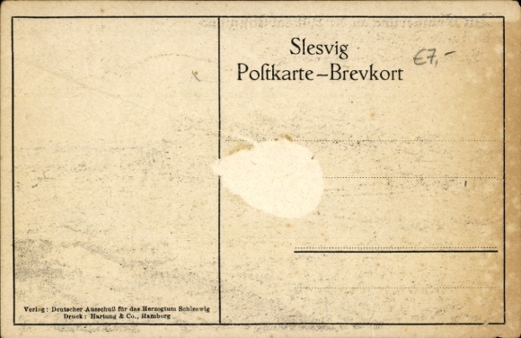 Artist PC referendum in the state of Schleswig 1920, Rüm hard clear kimming