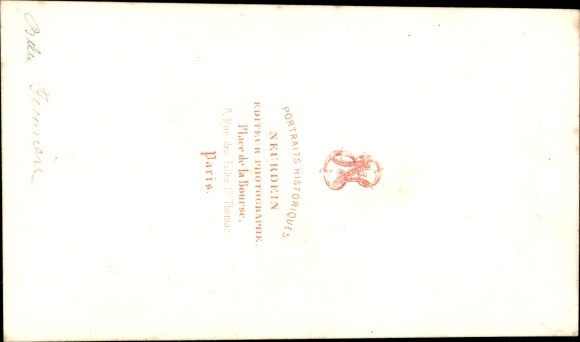 Visiting card The beautiful ironworker, Leonardo da Vinci