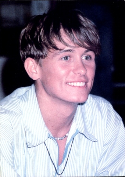 Photo Postcard Singer Mark Owen, Take That
