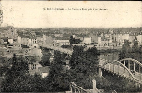 8 alte Ak Montauban Tarn et Garonne, diverse Ansichten