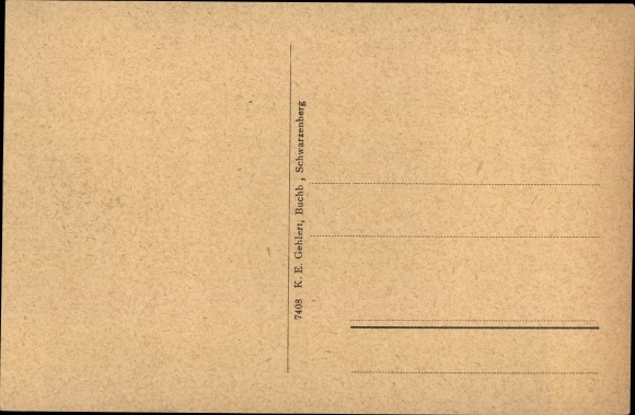 Postcard Schwarzenberg in the Erzgebirge of Saxony, castle, house views