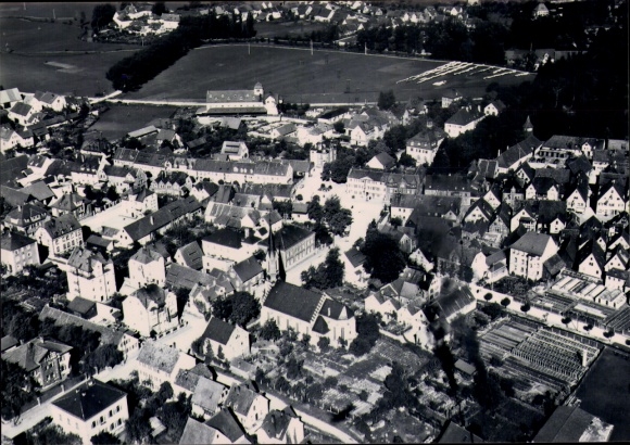 Foto Neustadt an der Aisch Mittelfranken, Fliegeraufnahme