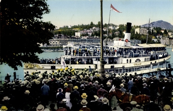 PC Lake Lucerne, saloon steamer Gallia
