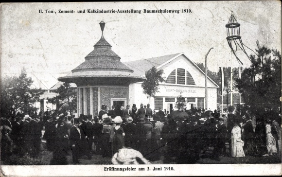 PC Berlin Treptow Baumschulenweg, II. Ton cement and lime industry exhibition 1910