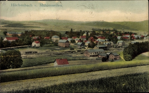 PC Hilchenbach in Westphalia, total view