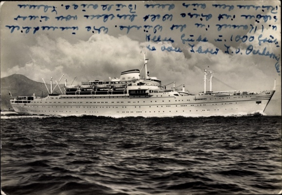 Ak MS Azië Victoria, Lloyd Triestino