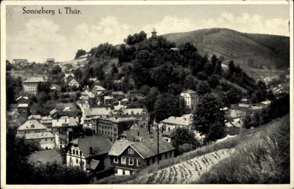 Ak Sonneberg in Thüringen, Panorama
