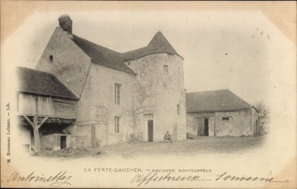 CPA La Ferté Gaucher Seine et Marne, building, tower