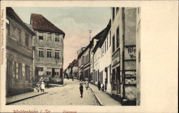 PC Waldenburg in Saxony, Obergasse, plot