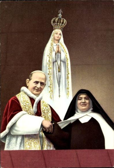 Artist Postcard Pope Paul VI, Giovanni Battista Enrico Antonio Maria Montini, Lucie