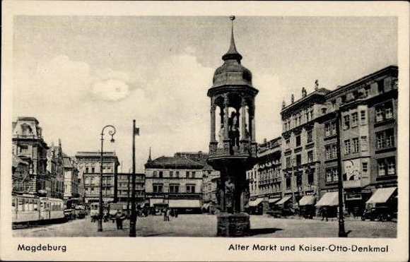 49 Ak Magdeburg Elbe, diverse Ansichten, kleinformatig