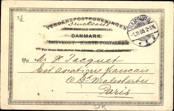 Postcard Denmark, Gamle Folkesanse, Kontra Otte