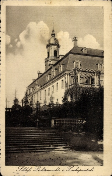 Ak Lichtenwalde Niederwiesa Sachsen, Schloss