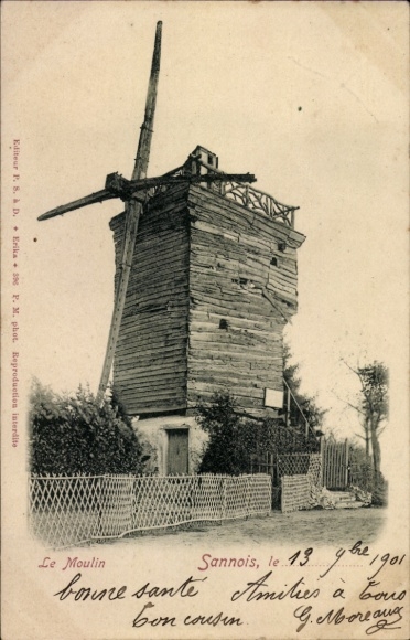PC Sannois Val d'Oise, windmill