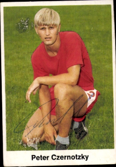 Obraz kolekcjonerski piłka nożna 1970/1971, zdjęcie nr 291, Peter Czernotzky, Rot-Weiß Essen