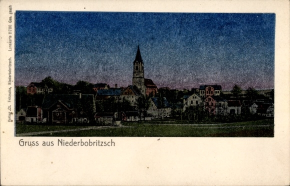 Luna KP Niederbobritzsch Bobritzsch w Rudawach, widok ogólny