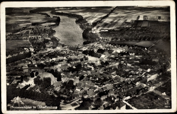 PC Grevesmühlen in Mecklenburg, aerial photo