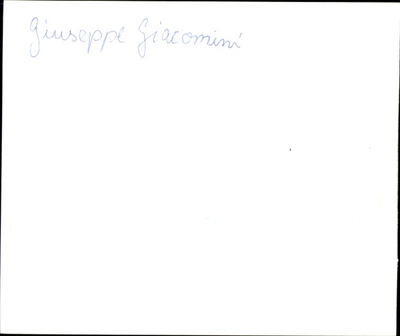 Foto Opernsänger Giuseppe Giacomini