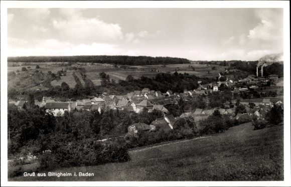 Ak Billigheim in Baden, Panorama