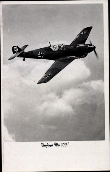 Ak Luftwaffe, Messerschmitt Me 109, Kampfflugzeug