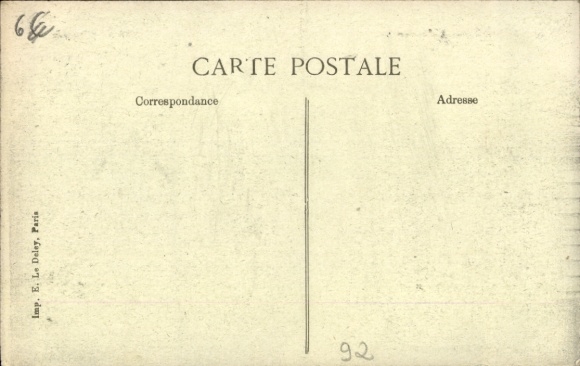 Postcard Meudon Hauts de Seine, entrance to the observatory, Physics Observatory of Paris, year 1917