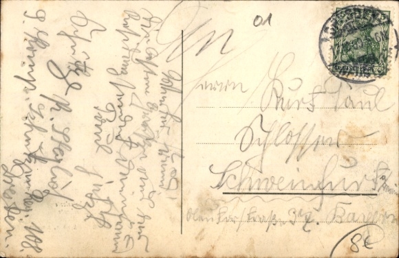 Postcard Dresden, Barracks KS Schützen Fusilier Regiment prince Georg No. 108
