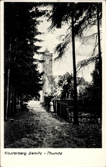Ak Demitz Thumitz in der Lausitz Sachsen, Klosterberg