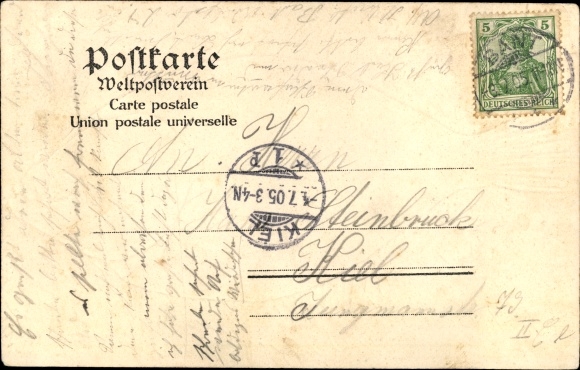 Flądra miętowa lito Wilhelmshaven w Dolnej Saksonii, niemiecki okręt wojenny, SMS Victoria Luise