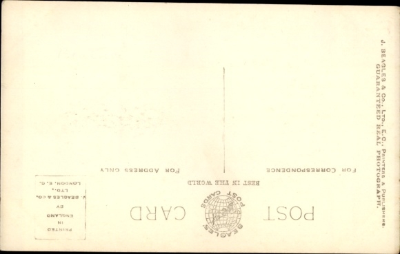 Ak, król Norwegii Haakon VII, książę Olav, portret