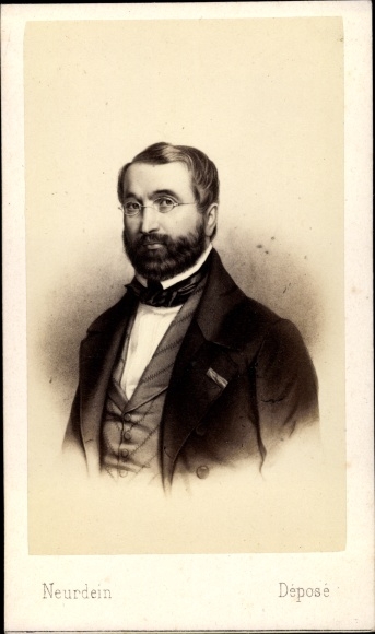 Carte de visite componist Adolphe Adam
