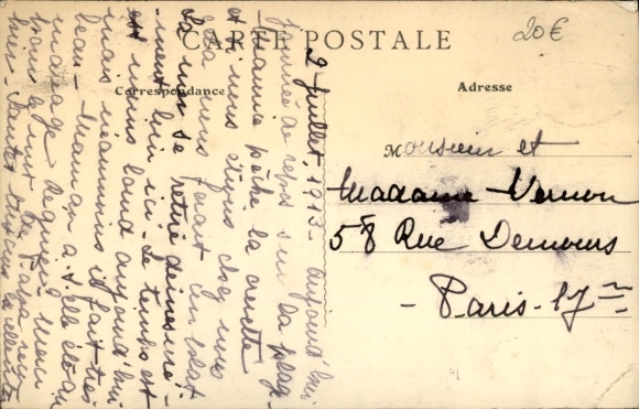 Postcard Ouistreham Riva Bella Calvados, tram station, train arrival, bridge over the old port