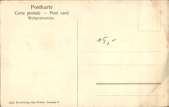 Ak Dresden, Gardereiter in Parade-Uniform