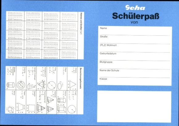 Timetable Geha Super Sheriff Inkkiller - Lucky Luke - around 1980