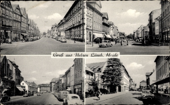 Postcard Uelzen in Lower Saxony, Greetings from Uelzen Lüneb. Heide