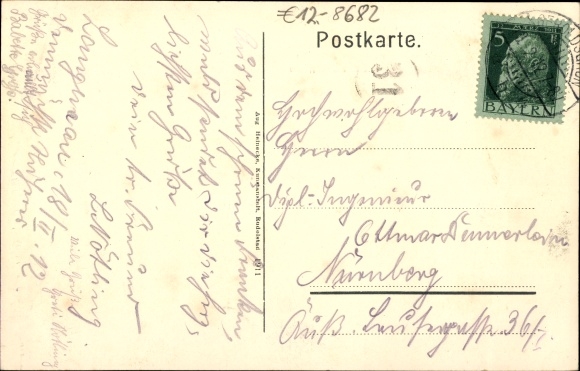 PC Langenau Geroldsgrün in the Franconian Forest of Upper Franconia, forester&#39;s house, Max Marien source