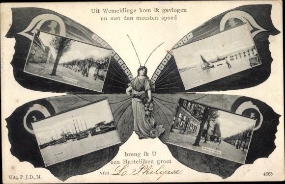 Butterfly KP Wemeldinge Zeeland Holandia, Straat, Haven